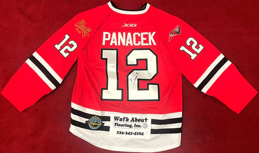 Petr Panacek #12 Season Worn Jersey