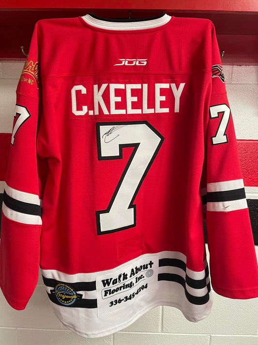 C. Keeley Season Worn Jersey
