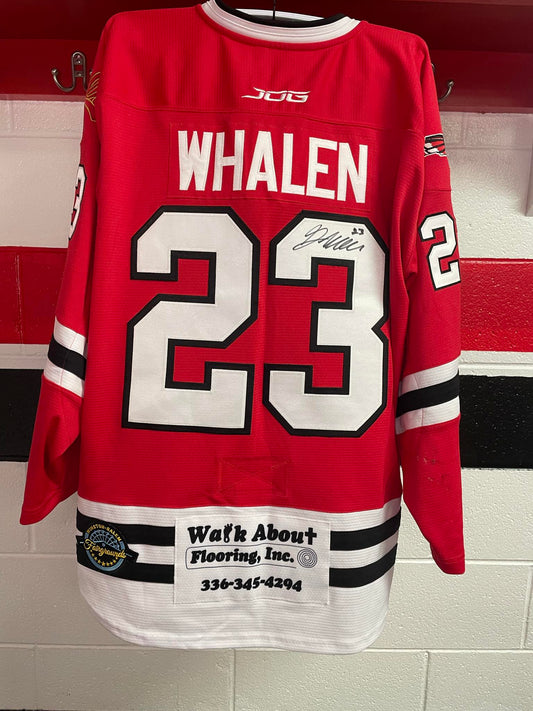 Whalen Season Worn Jersey